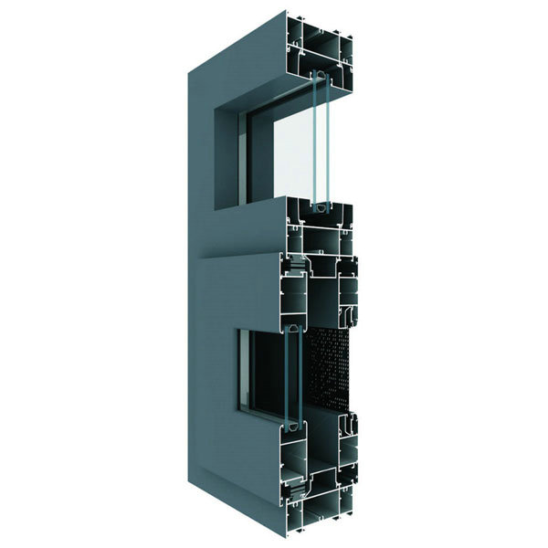 90FD普通窗紗一體