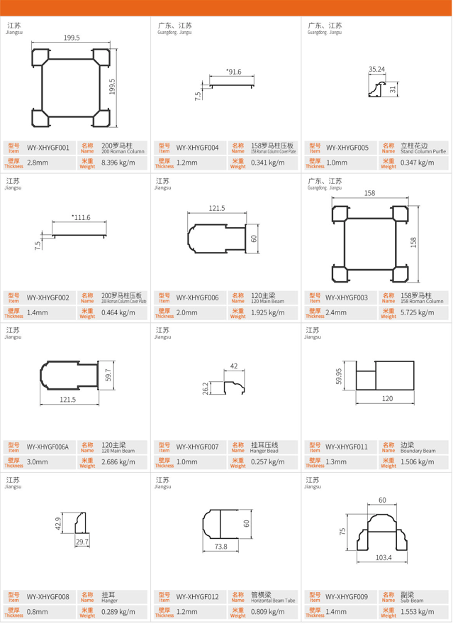 WY-XHYGF陽光房、涼亭
